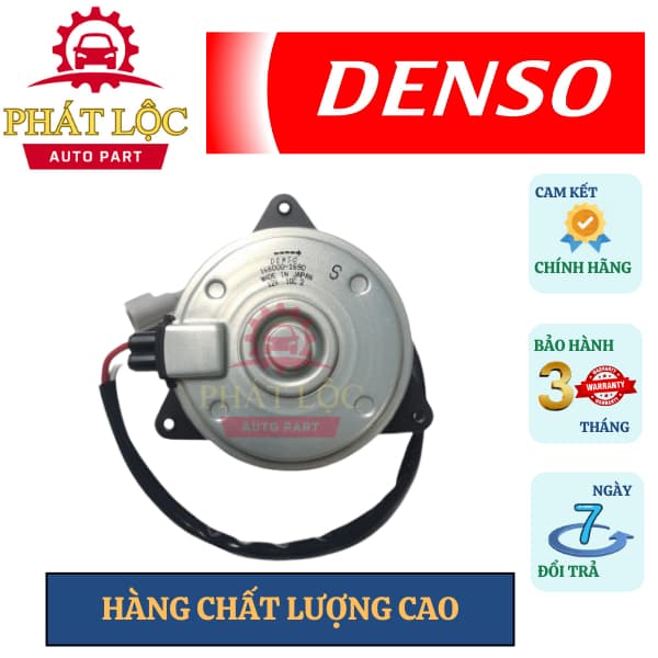 Mô tơ quạt két nước, giàn nóng Denso phù hợp Camry 2003-2016 ( Denso chính hãng) - ảnh 2