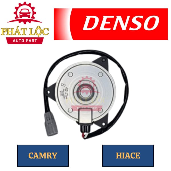 Mô tơ quạt két nước, giàn nóng Denso phù hợp Camry 2003-2016 ( Denso chính hãng) - ảnh 3