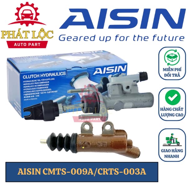 Tổng côn trên, chuột côn dưới Aisin phù hợp với Fortuner, Hilux ( Aisin chính hãng)
