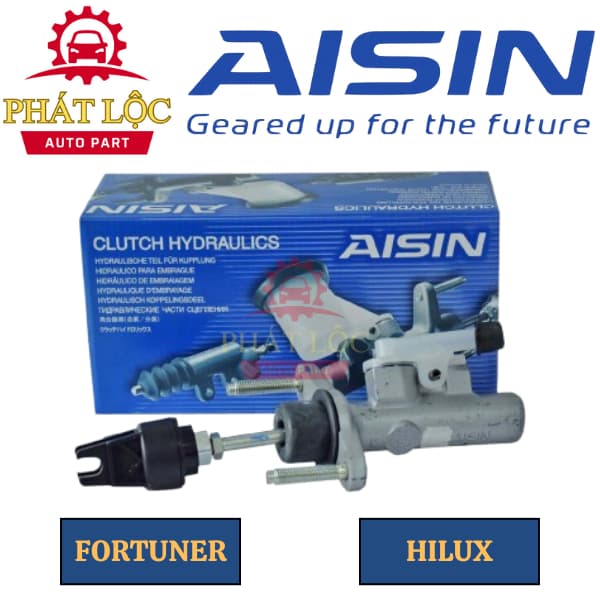Tổng côn trên, chuột côn dưới Aisin phù hợp với Fortuner, Hilux ( Aisin chính hãng) - ảnh 3