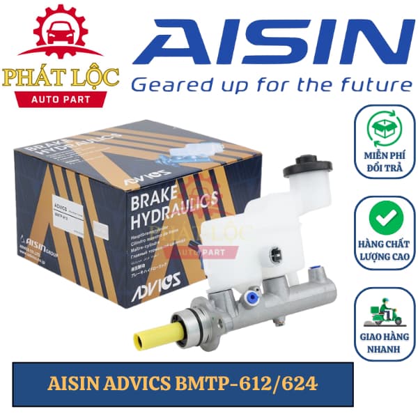 Tổng phanh Aisin phù hợp với Innova, Fortuner, Hilux, Wigo, Hiace ( Aisin Advics chính hãng)