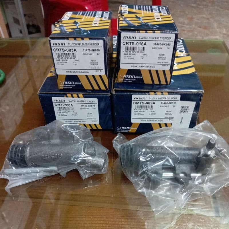 Tổng côn trên, chuột côn dưới Aisin phù hợp với Fortuner, Hilux ( Aisin chính hãng) - ảnh 4