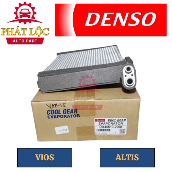 Giàn lạnh, Dàn lạnh Denso phù hợp Vios, Altis, Yaris ( Denso chính hãng) - ảnh 3