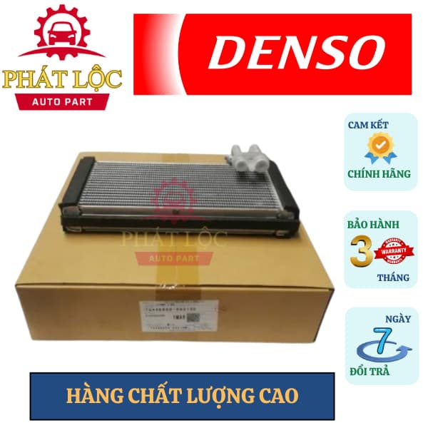 Giàn lạnh, Dàn lạnh Denso phù hợp Innova, Fortuner, Hilux, Avanza, Rush ( Denso chính hãng) - ảnh 2