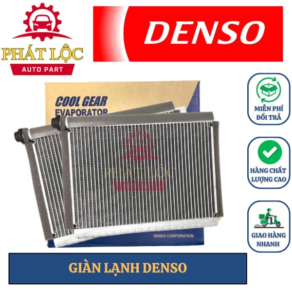 Giàn lạnh, Dàn lạnh Denso phù hợp Triton, Pajero 2009-2015 ( Denso chính hãng)