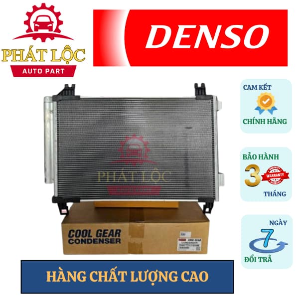 Giàn nóng, dàn nóng Denso phù hợp Vios, Altis, Wigo ( Denso chính hãng) - ảnh 2