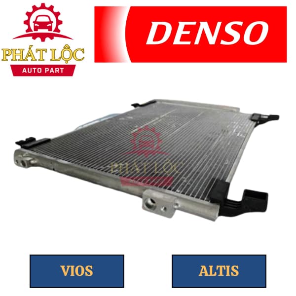 Giàn nóng, dàn nóng Denso phù hợp Vios, Altis, Wigo ( Denso chính hãng) - ảnh 3