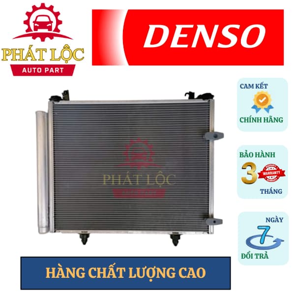 Giàn nóng, dàn nóng Denso phù hợp Innova, Fortuner, Hilux, Avanza, Rush ( Denso chính hãng) - ảnh 2