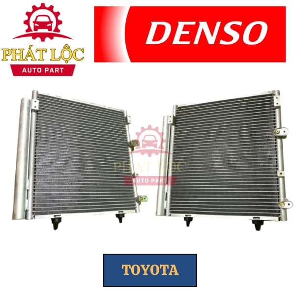 Giàn nóng, dàn nóng Denso phù hợp Innova, Fortuner, Hilux, Avanza, Rush ( Denso chính hãng) - ảnh 3