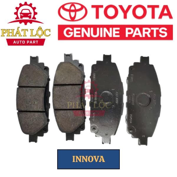 Má phanh trước Innova 2016-2023 ( Toyota chính hãng) - ảnh 3