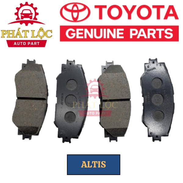 Má phanh trước Altis 2008-2018 ( Toyota chính hãng) - ảnh 3