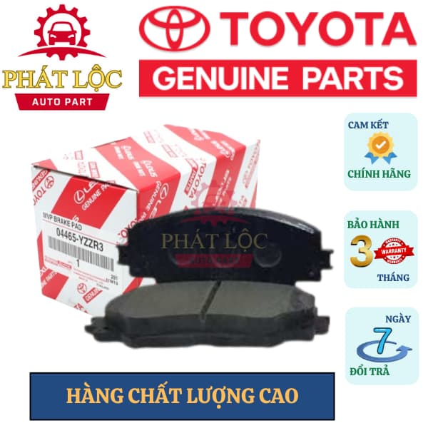 Má phanh trước Altis 2008-2018 ( Toyota chính hãng) - ảnh 2