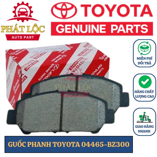 Má phanh trước Raize 2021-2023, Veloz 2022-2024, Avanza 2022-2024 ( Toyota chính hãng)
