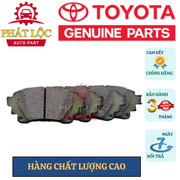 Má phanh trước Veloz 2022-2024, Altis 2020-2023, Avanza 2022-2024, Yaris Cross ( Toyota chính hãng) - ảnh 2