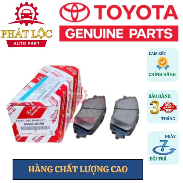 Má phanh trước Corolla Cross 2020-2023, Camry 22019-2023 ( Toyota chính hãng) - ảnh 2
