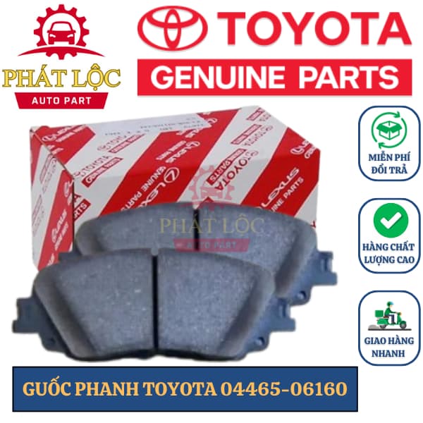 Má phanh trước Corolla Cross 2020-2023, Camry 22019-2023 ( Toyota chính hãng)