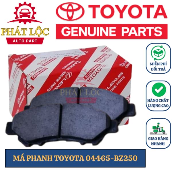 Má phanh trước Rush ( Toyota chính hãng)