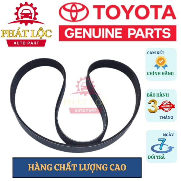Dây curoa tổng Veloz 2022-2024, Avanza 2022-2024 ( Toyota chính hãng) - ảnh 2