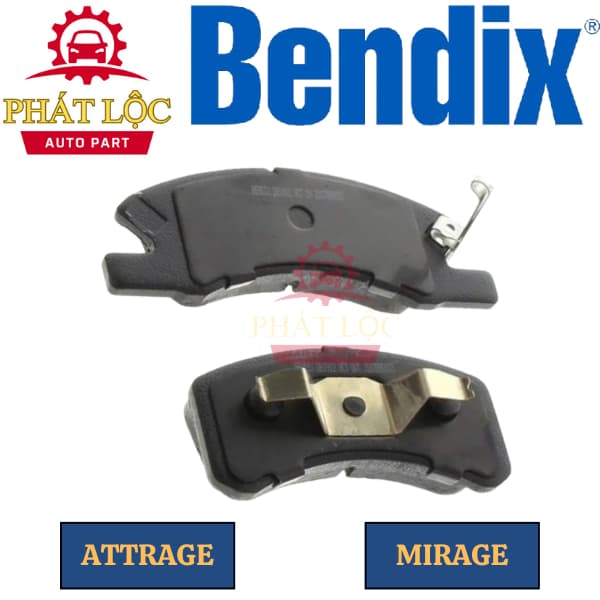 Má phanh trước Bendix phù hợp Attrage 2013-2021, Mirage ( Bendix chính hãng) - ảnh 3