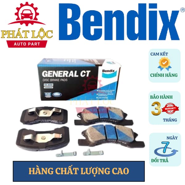 Má phanh trước Bendix phù hợp Attrage 2013-2021, Mirage ( Bendix chính hãng) - ảnh 2