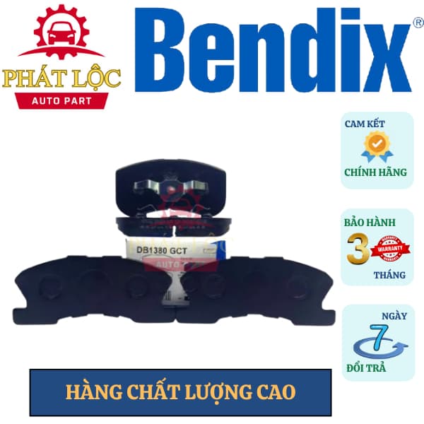 Má phanh trước Bendix phù hợp Wigo ( Bendix chính hãng) - ảnh 2