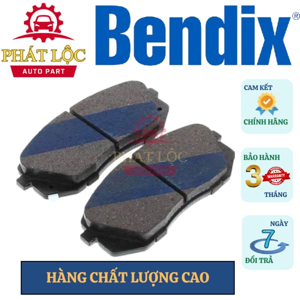 Má phanh trước Bendix phù hợp với  Kona 2019-2023, Seltos 2020-2023, Soul 2014-2020 ( Bendix chính hãng) - ảnh 2