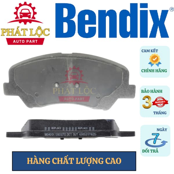 Má phanh trước Bendix phù hợp Accent 2011-2020, Cerato 2016-2018, Creta 2015-2020 ( Bendix chính hãng) - ảnh 2