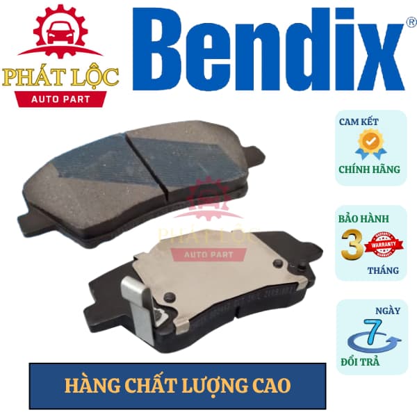 Má phanh trước Bendix phù hợp với  Elantra 2016-2020 ( Bendix chính hãng) - ảnh 2