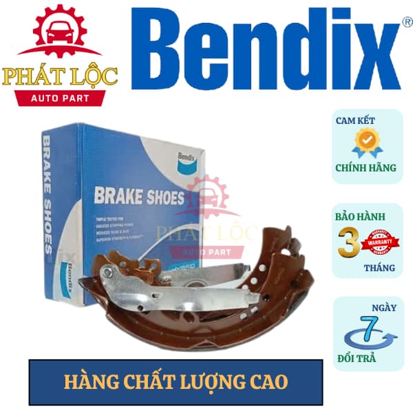 Guốc phanh sau Bendix phù hợp Fortuner, Hilux ( Bendix chính hãng) - ảnh 2