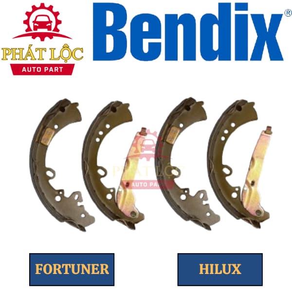 Guốc phanh sau Bendix phù hợp Fortuner, Hilux ( Bendix chính hãng) - ảnh 3