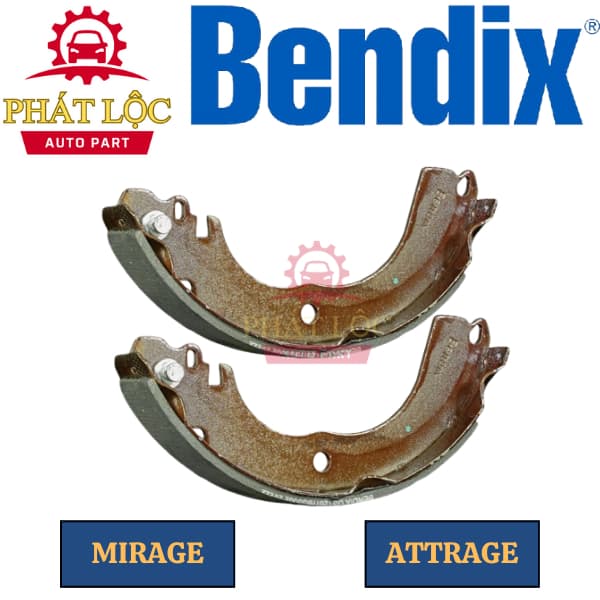 Guốc phanh sau Bendix phù hợp  Attrage 2013-2021, Mirage ( Bendix chính hãng) - ảnh 3