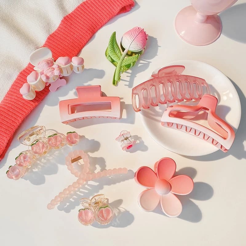 Set 14 kẹp tóc siêu dễ thương Princess