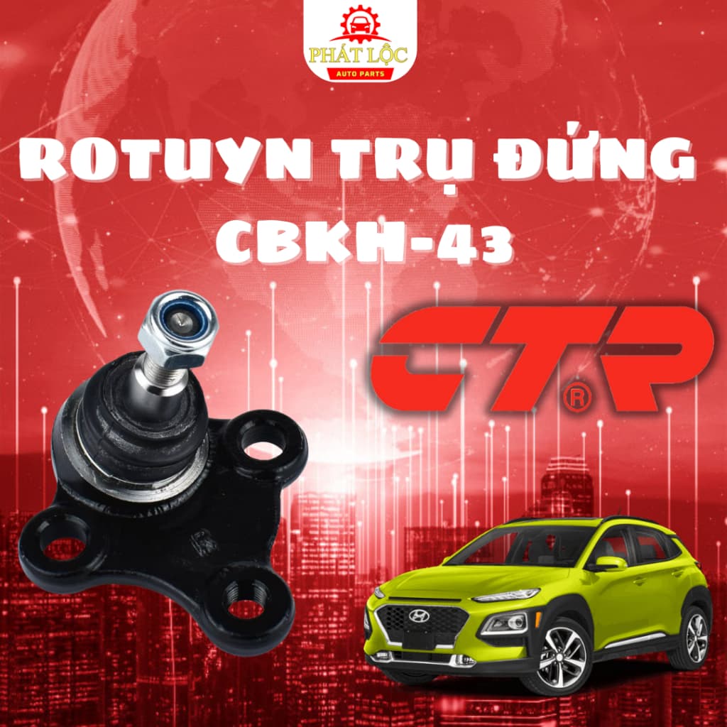 Rotuyn trụ đứng dưới phải CTR phù hợp với Elantra 2016-2022, Kona 2018-2023 ( CTR chính hãng)