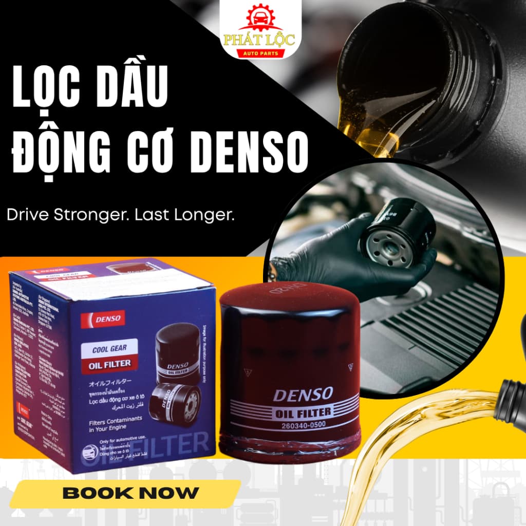 Lọc nhớt động cơ Denso phù hợp Vios, Yaris, Altis ( Denso chính hãng) - ảnh 8