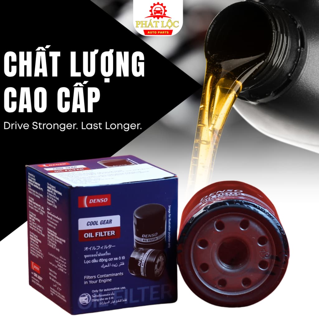 Lọc nhớt động cơ Denso phù hợp Vios, Yaris, Altis ( Denso chính hãng) - ảnh 7