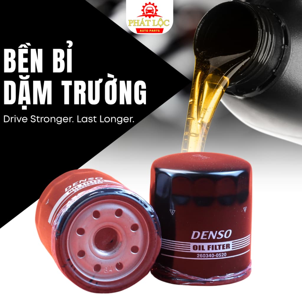 Lọc nhớt động cơ Denso phù hợp Innova, Fortuner, Hilux ( Denso chính hãng) - ảnh 3