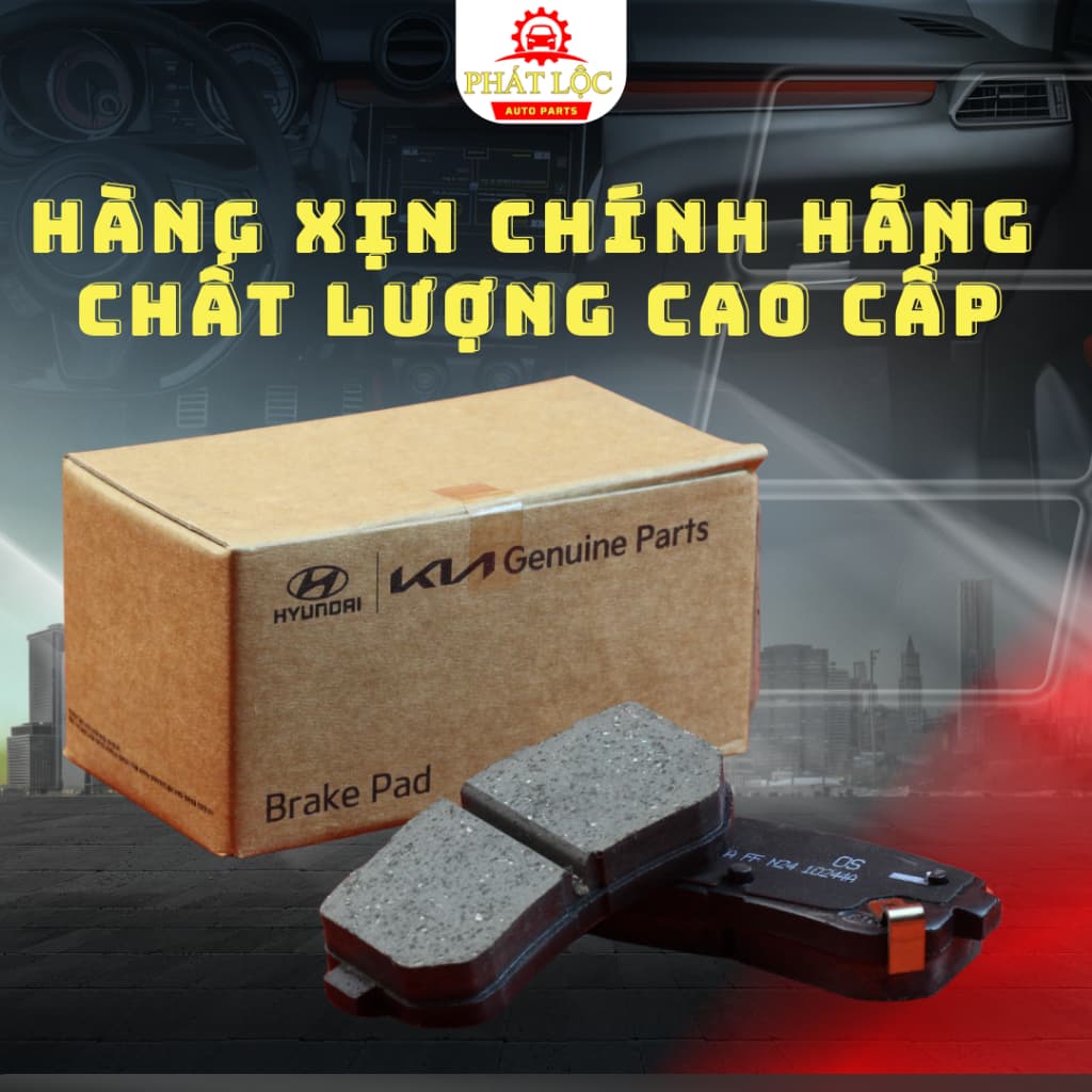 Má phanh sau Kona, Cerato,... ( Mobis chính hãng) - ảnh 2