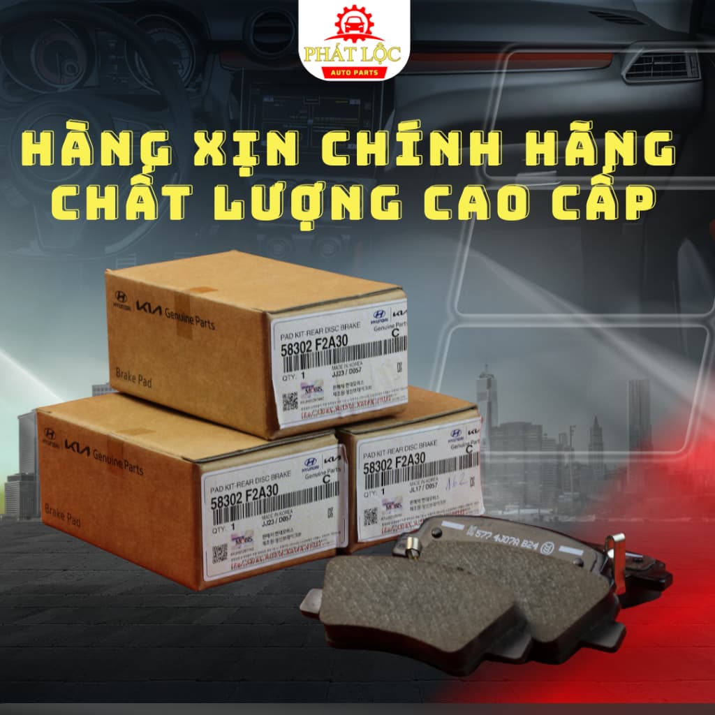 Má phanh sau Accent, Elantra, Cerato,... CÓ GÀI ( Mobis chính hãng ) - ảnh 2