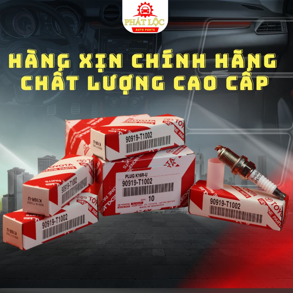 [ Giá 1 cái] Bugi xe Vios(2003-2016), Yaris ( Toyota chính hãng) - ảnh 2