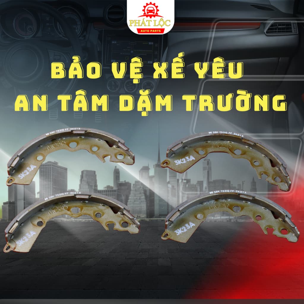 Guốc phanh sau Kia Morning 2012-2020 ( Mobis chính hãng) - ảnh 3
