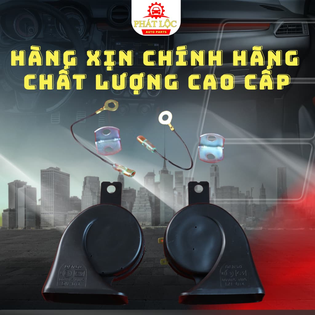 [ CHÍNH HÃNG] Còi sên Denso 12V 2 giắc chính hãng sản xuất tại Indonesia - ảnh 3