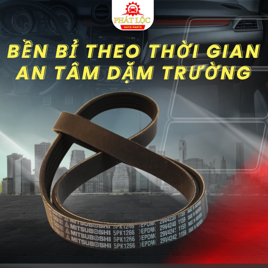 Dây curoa tổng Xpander chính hãng ( Misubishi chính hãng) - ảnh 3