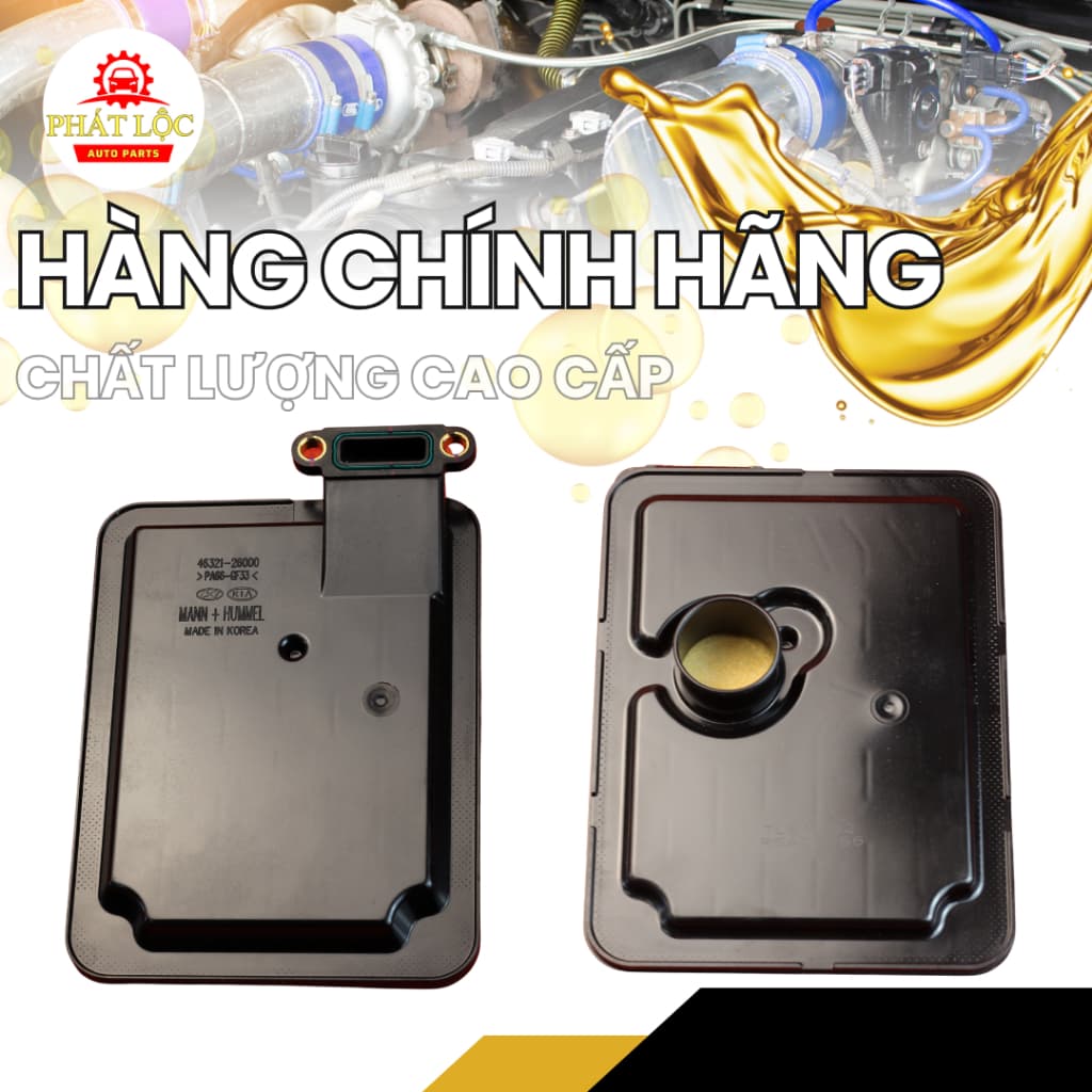 Lọc dầu hộp số tự động Santafe, Tucson, Creta, Carens...( Mobis chính hãng) - ảnh 3