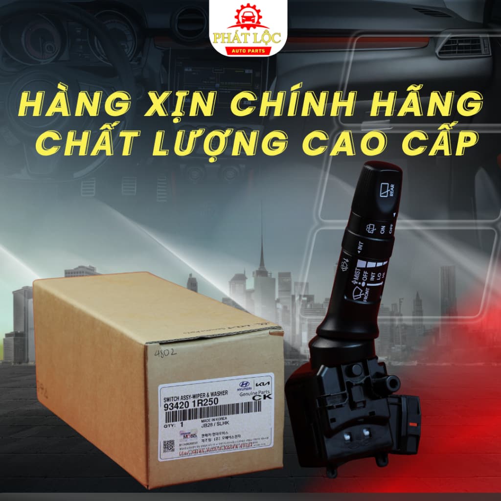 Công tắc gạt mưa Kia Moỏning 2011-2016, Accent 2011-2016 ( Mobis chính hãng) - ảnh 2