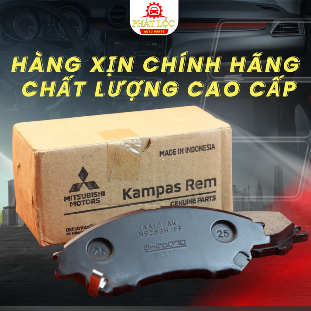 Má phanh trước  phù hợp với  Xpander ( Hàng chính hãng) - ảnh 2