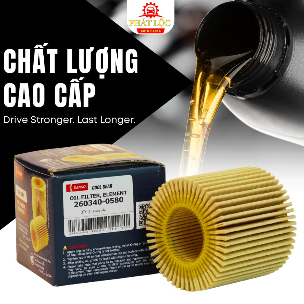 Lọc nhớt động cơ Denso phù hợp Altis 2008-2022, Yaris ( Denso chính hãng) - ảnh 2
