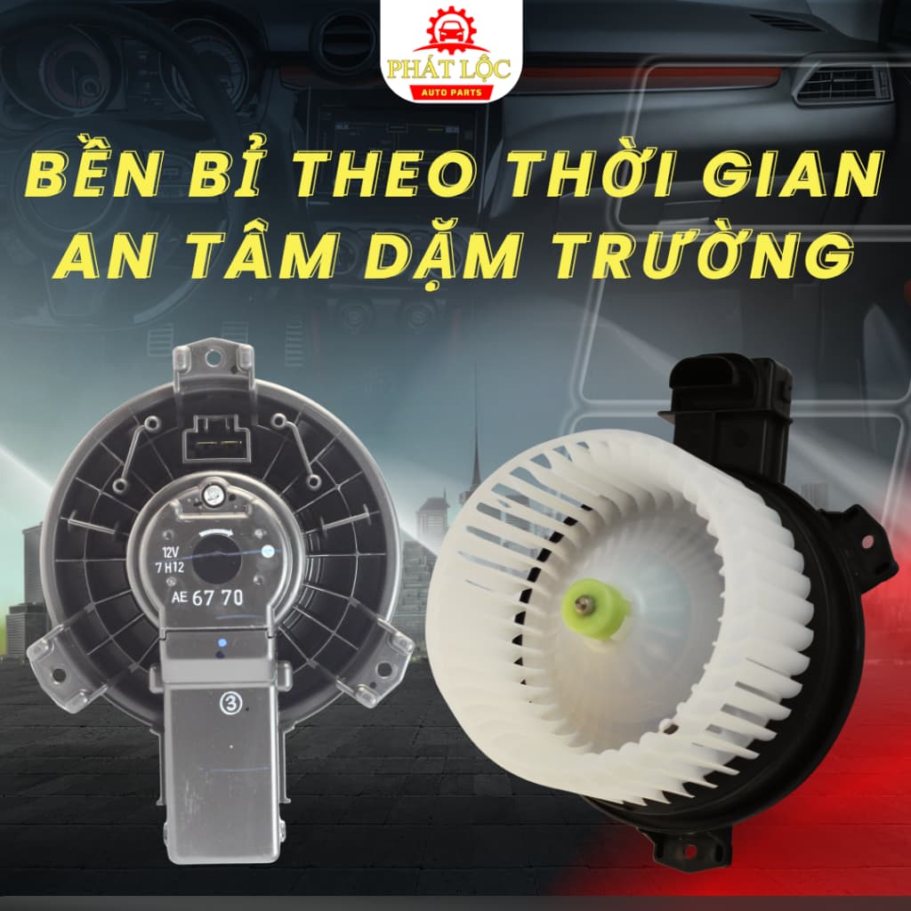 Mô tơ quạt dàn lạnh  Denso phù hợp Innova, Fortuner, Hiace ( Denso chính hãng) - ảnh 3