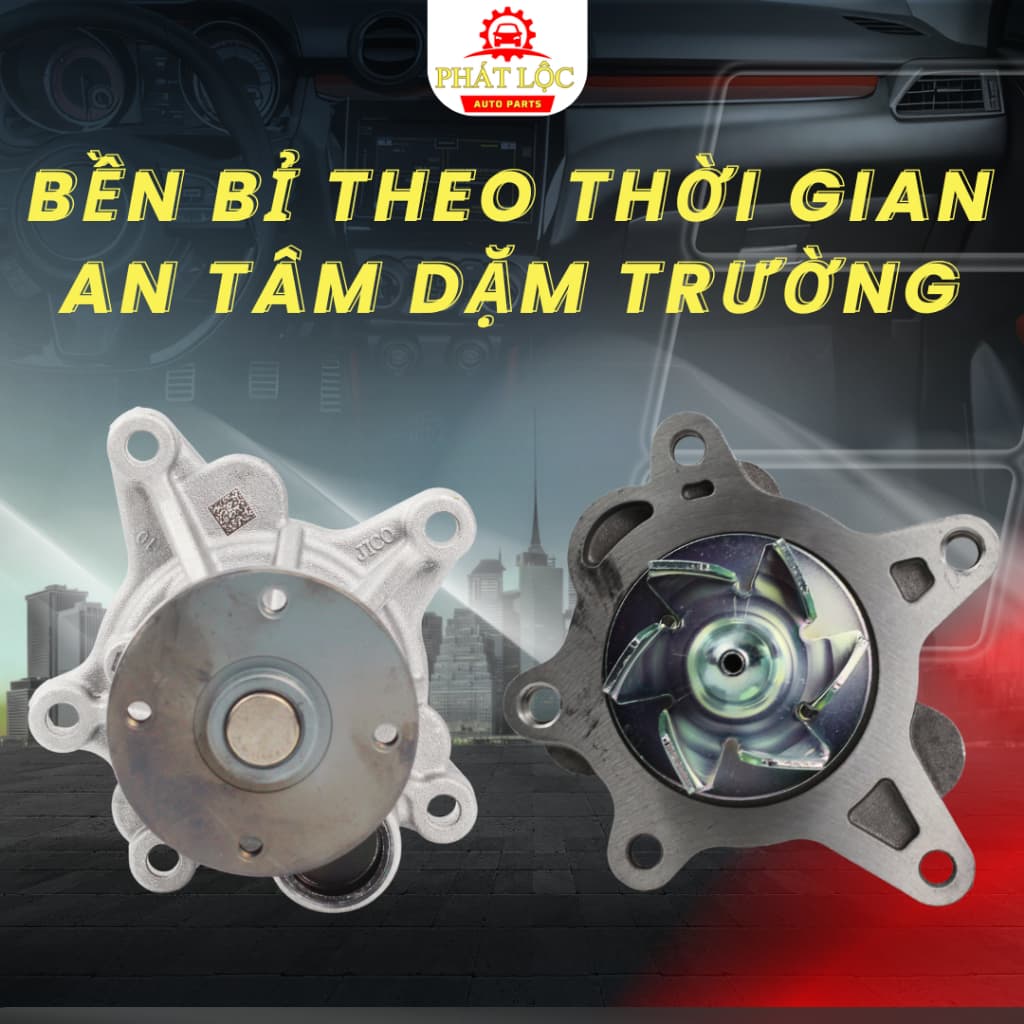 Bơm nước làm mát động cơ Accent, Elantra, K3, Tucson, Cerato, Kona, Creta,Carens, Rio, I30, I20 ( Mobis chính hãng) - ảnh 3