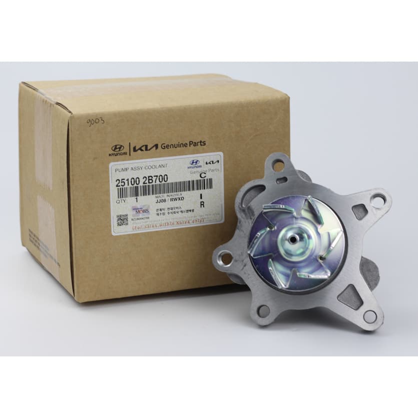 Bơm nước làm mát động cơ Accent, Elantra, K3, Tucson, Cerato, Kona, Creta,Carens, Rio, I30, I20 ( Mobis chính hãng) - ảnh 5