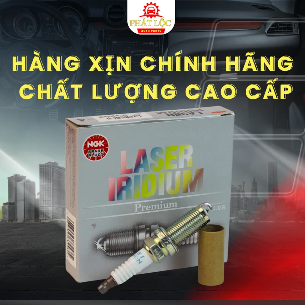 Bộ Bugi 4 cái  Lazer Iridium NGK phù hợp với  xe Xpander, Atrage, Mirage ( NGK chính hãng) - ảnh 2